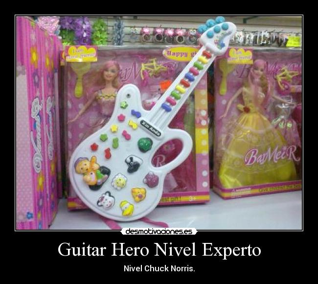 Guitar Hero Nivel Experto - Nivel Chuck Norris.
