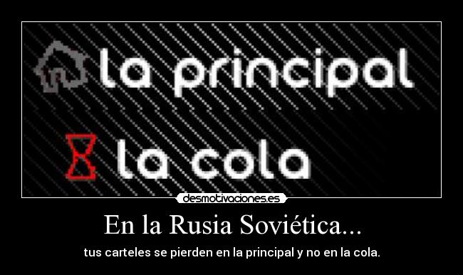 En la Rusia Soviética... -
