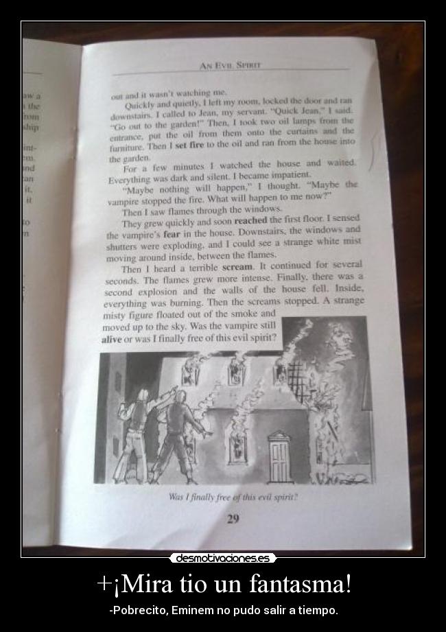 +¡Mira tio un fantasma! -