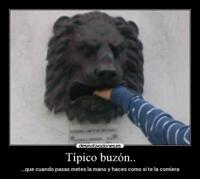carteles buzon desmotivaciones