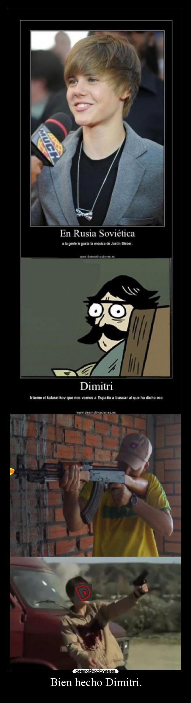 Bien hecho Dimitri. -