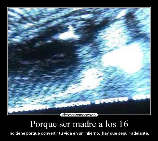 madre a los 16