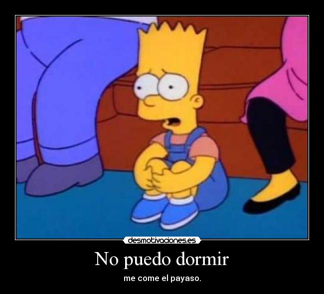 No puedo dormir -