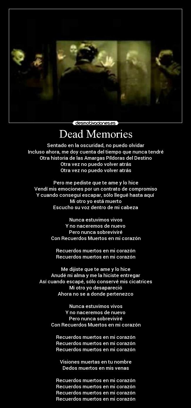 carteles slipknot dead memories desmotivaciones