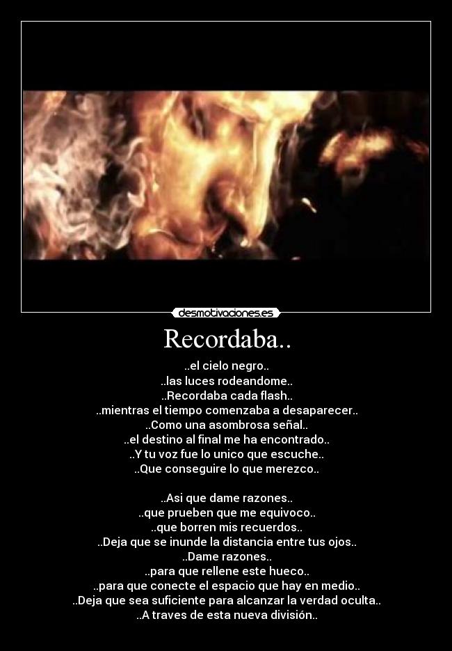 Recordaba.. -