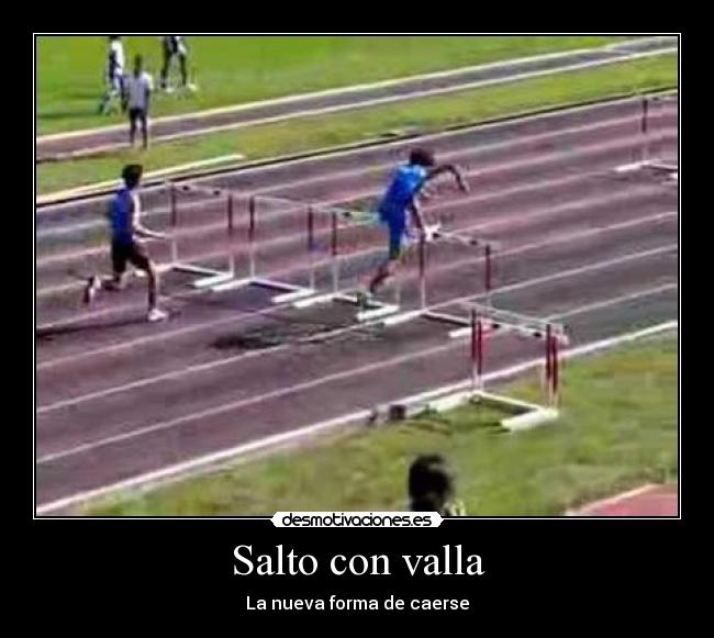 Salto con valla - 
