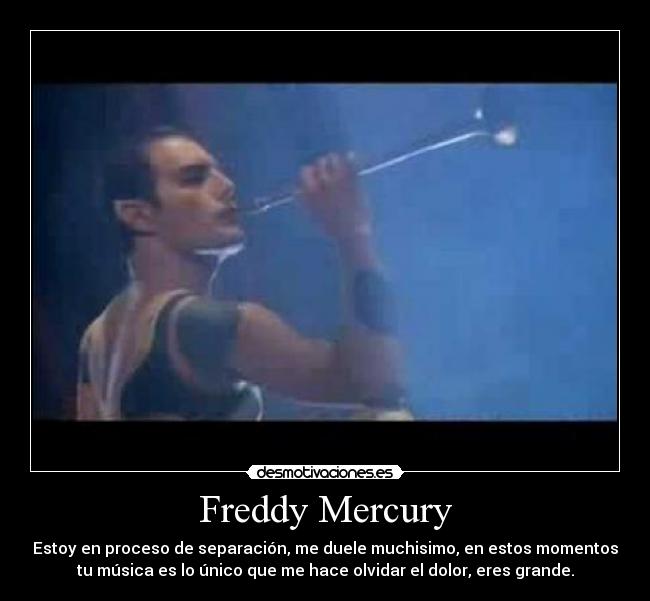 carteles freddy mercury desmotivaciones