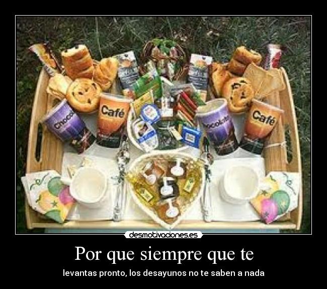carteles desayunos sabor desmotivaciones
