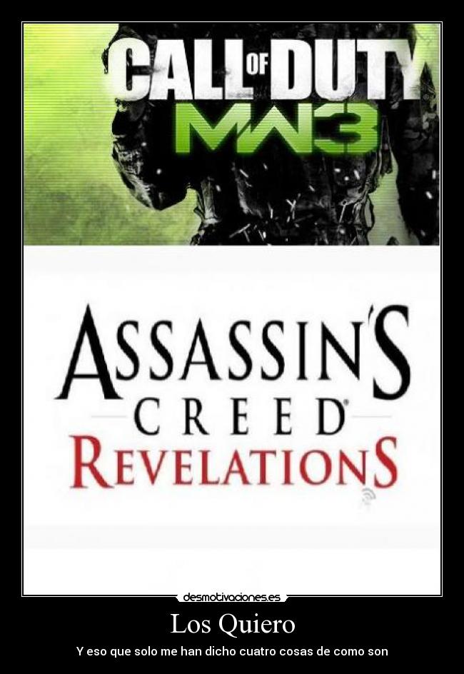 Los Quiero - Y eso que solo me han dicho cuatro cosas de como son