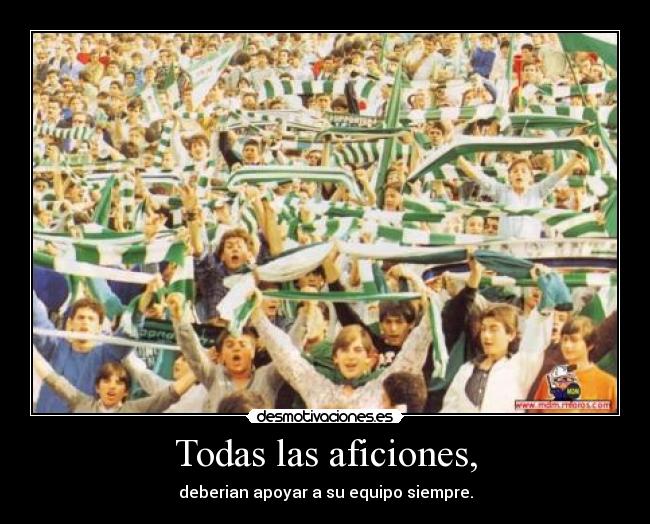 Todas las aficiones, -