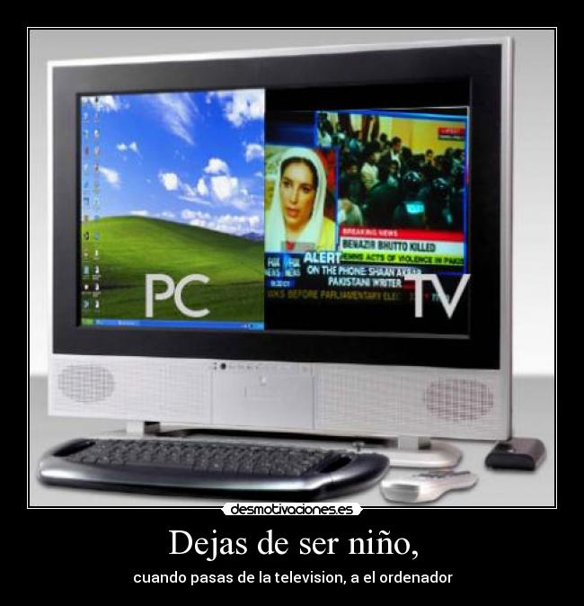 Dejas de ser niño, - 