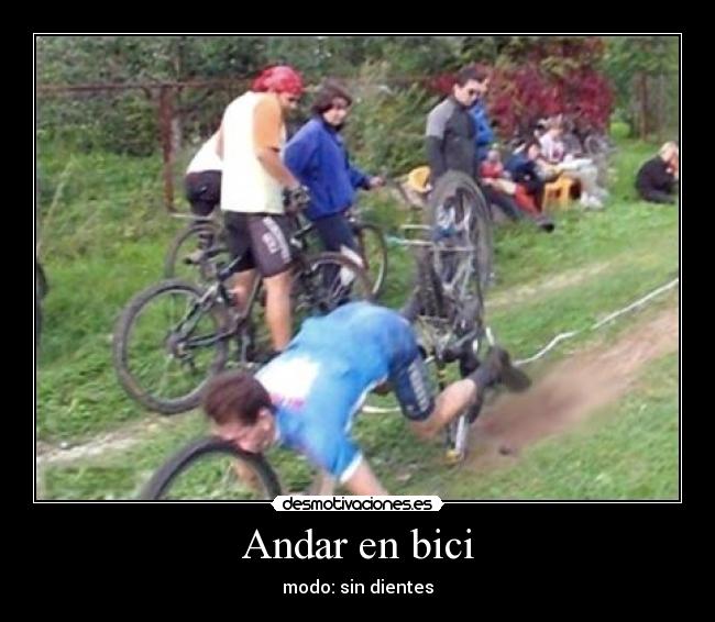 Andar en bici -