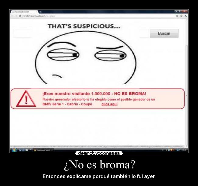 ¿No es broma? - 