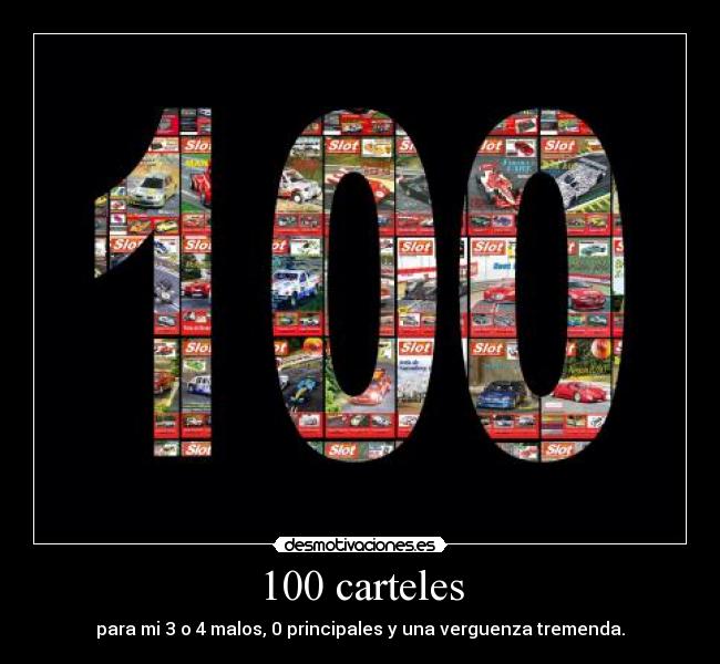 100 carteles -