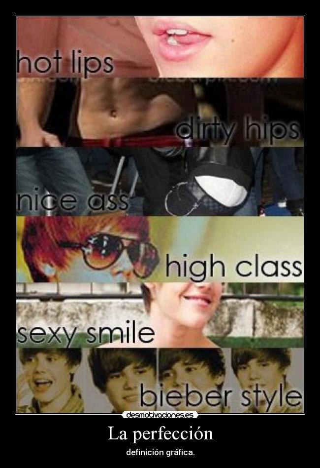 La perfección - definición gráfica.