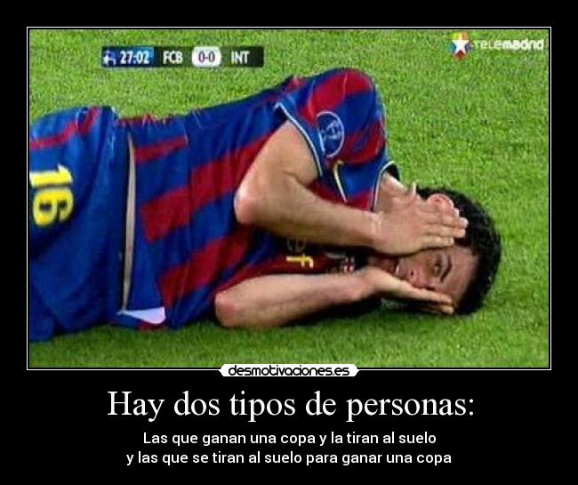 Hay dos tipos de personas: - 