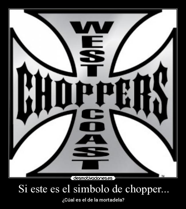 Si este es el simbolo de chopper... -