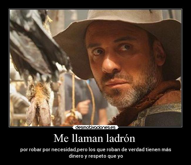 Me llaman ladrón -
