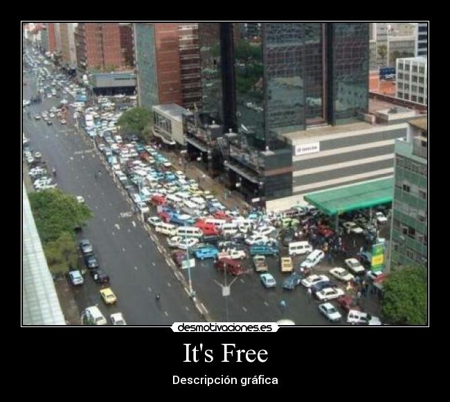 carteles its free desmotivaciones