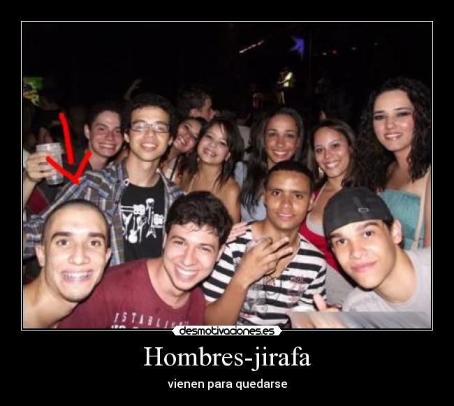 Hombres-jirafa - 