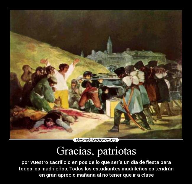 Gracias, patriotas - 