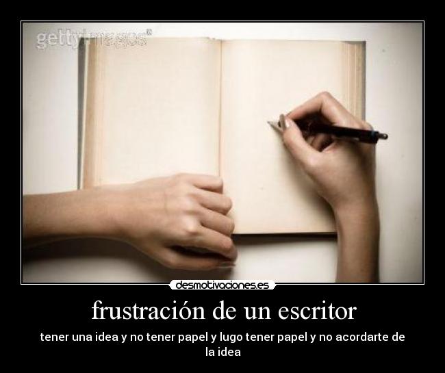 carteles frustracion desmotivaciones