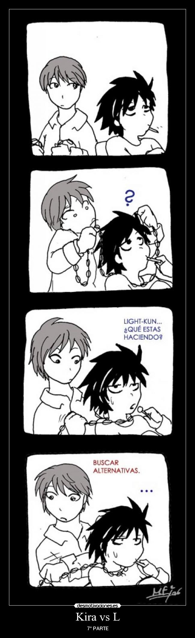 Kira vs L - 7° PARTE