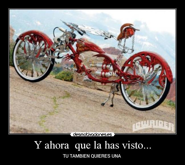 Y ahora  que la has visto... - TU TAMBIEN QUIERES UNA 