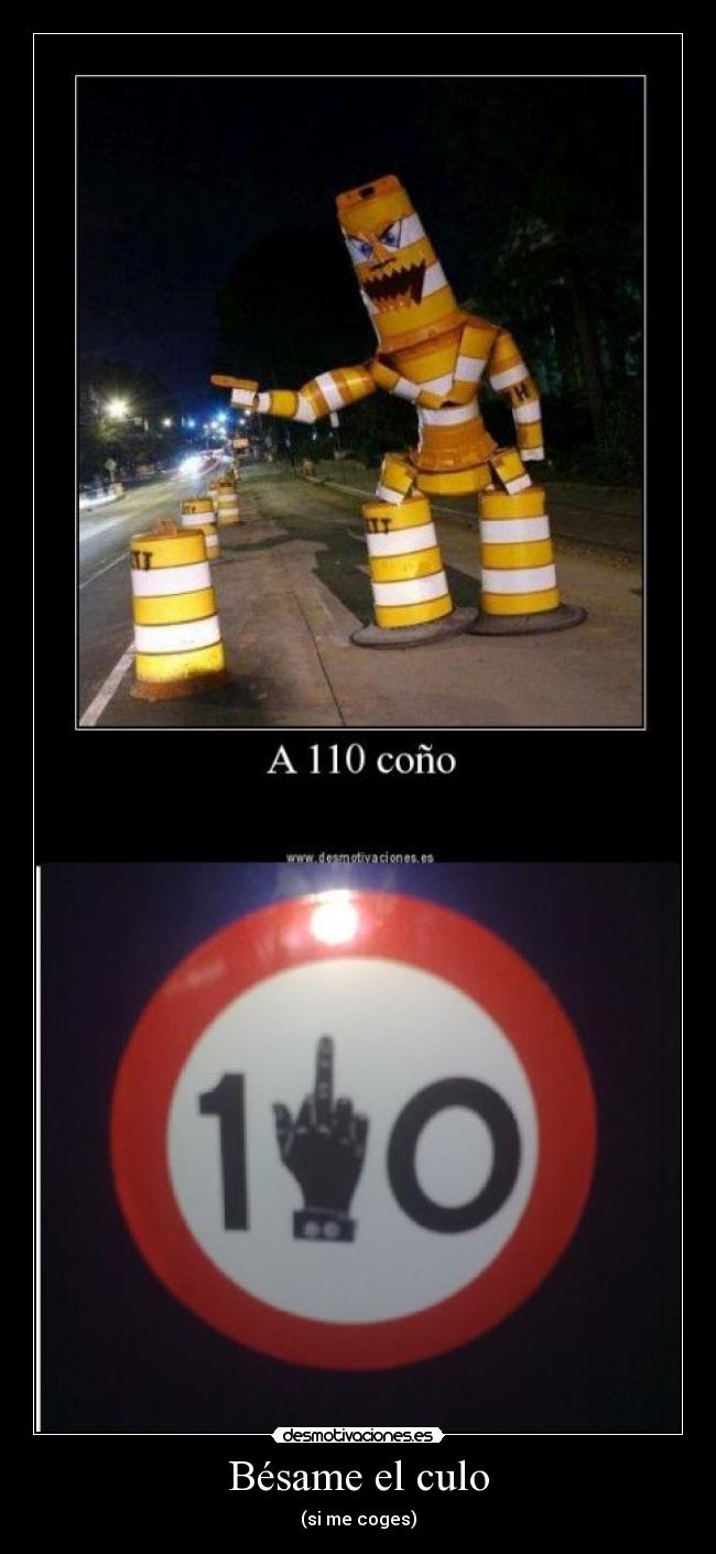 Bésame el culo - (si me coges)