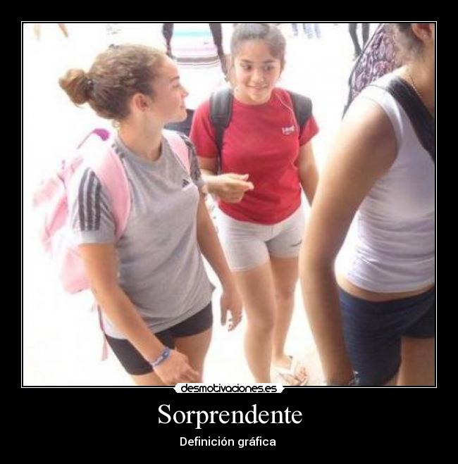 Sorprendente - Definición gráfica