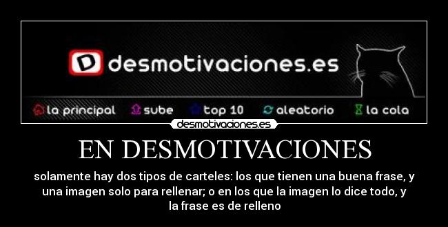 EN DESMOTIVACIONES - 