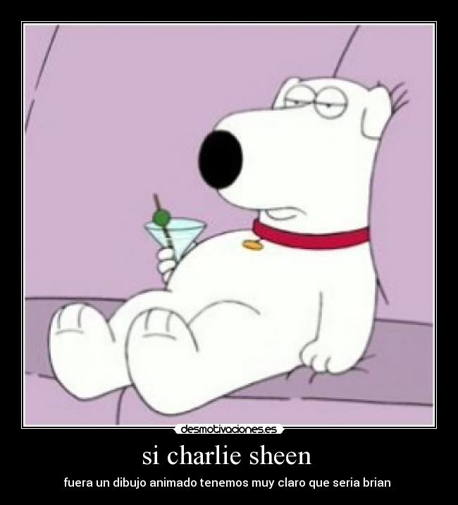 si charlie sheen -