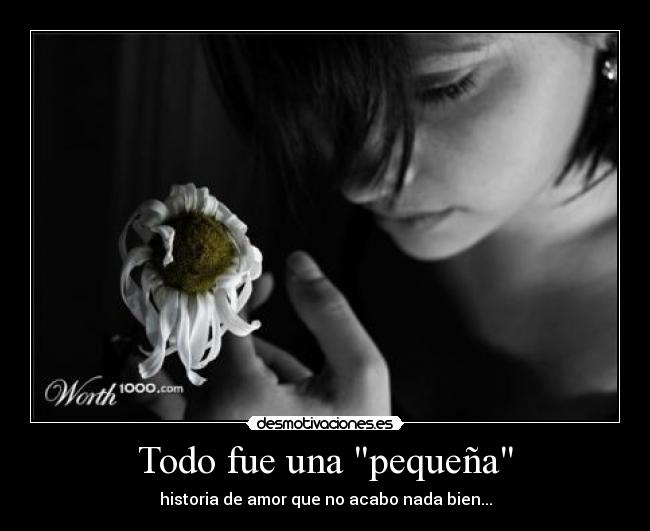 Todo fue una pequeña - 