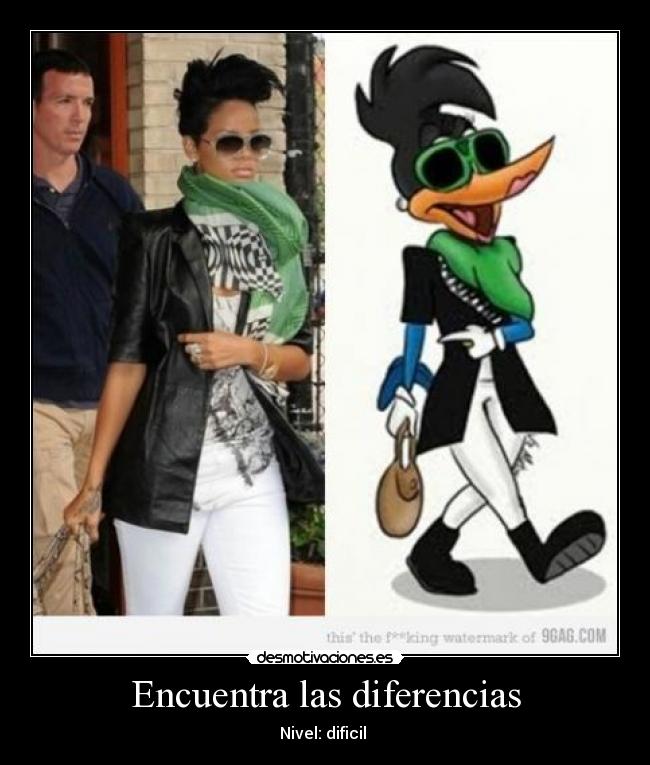 Encuentra las diferencias - Nivel: dificil 