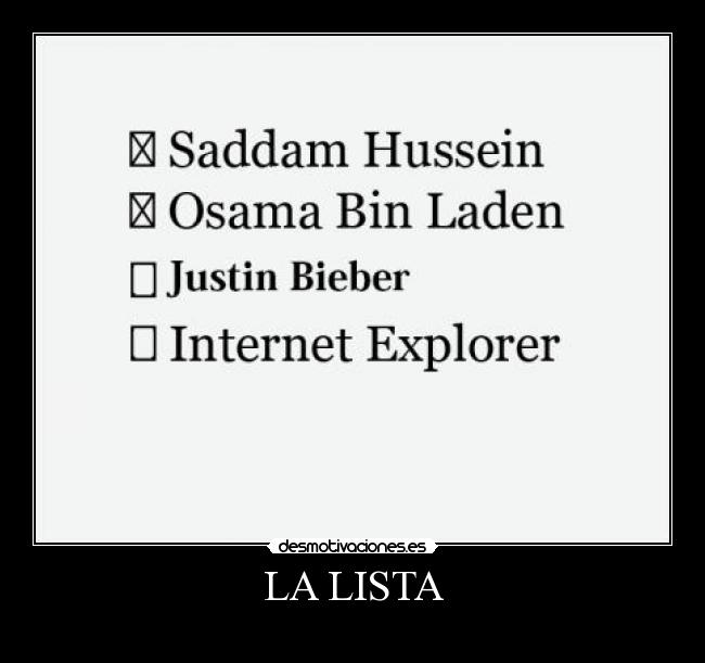 LA LISTA - 