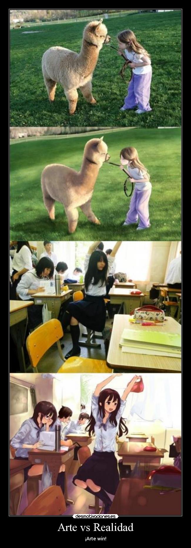 Arte vs Realidad - ¡Arte win!