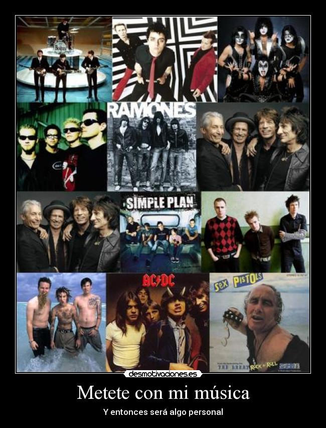 Metete con mi música - Y entonces será algo personal