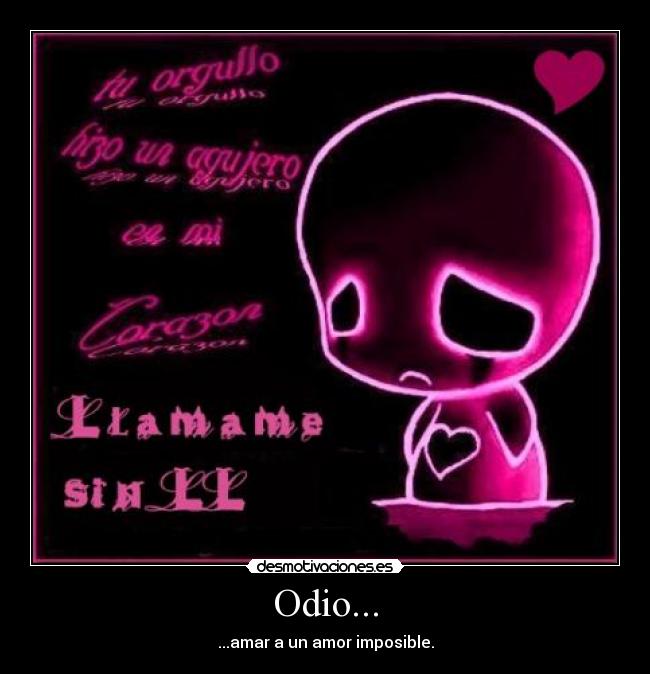 Odio... -