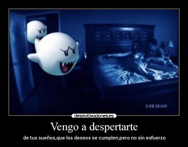 Vengo a despertarte -