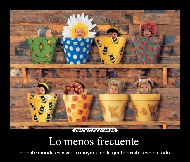 Lo menos frecuente  - 