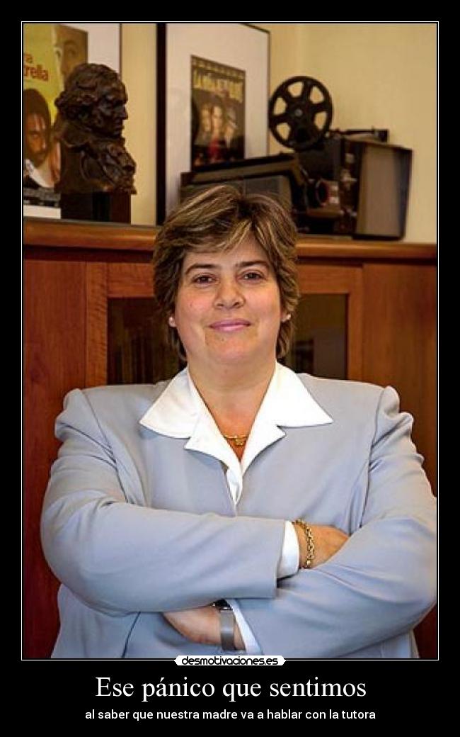 Ese pánico que sentimos -