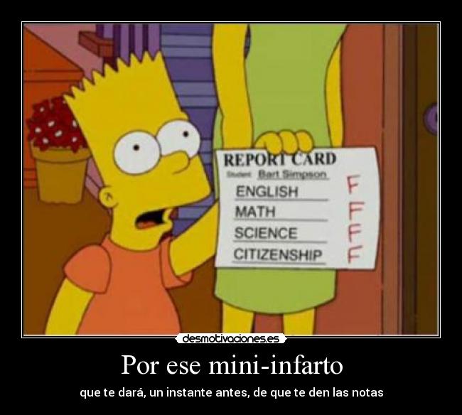 Por ese mini-infarto - 