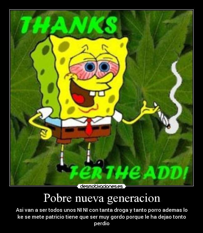 carteles bob esponja desmotivaciones