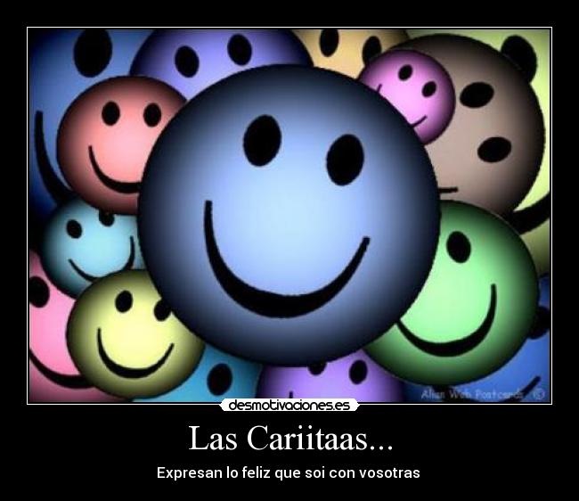 Las Cariitaas... -