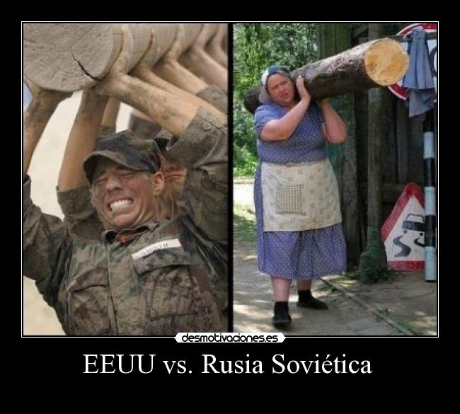 EEUU vs. Rusia Soviética -