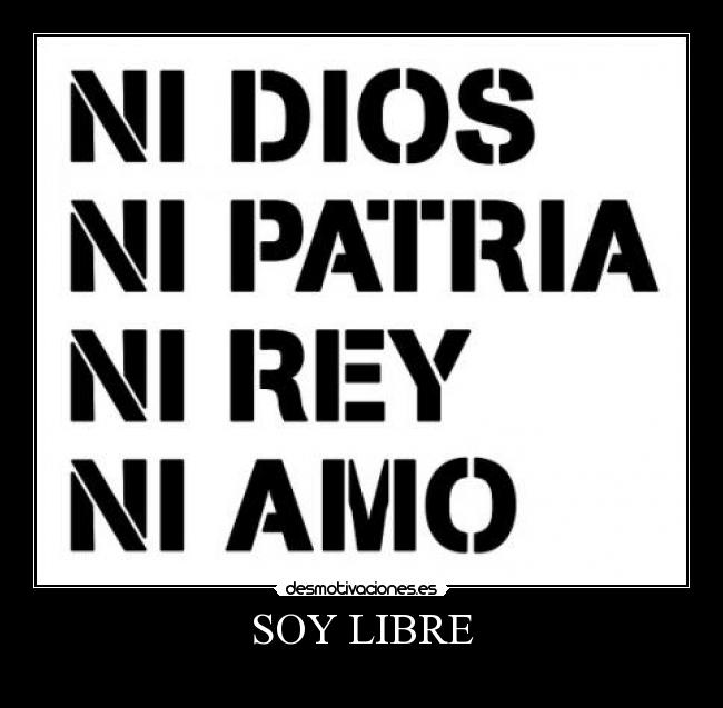 SOY LIBRE - 