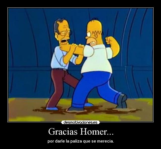 Gracias Homer... - 