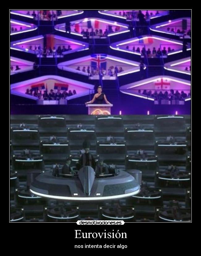 Eurovisión - nos intenta decir algo