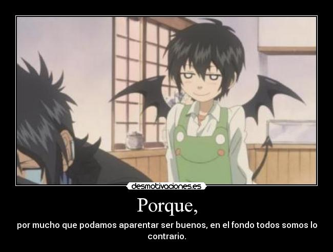 carteles anime desmotivaciones