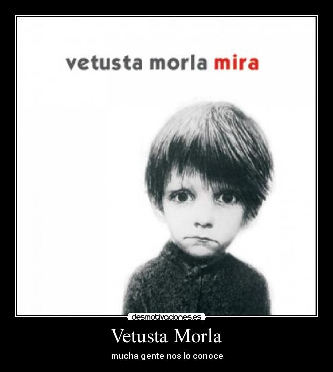 Vetusta Morla - mucha gente nos lo conoce